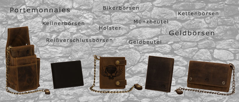 Sie suchen Portemonnaies bzw. Geldbörsen...