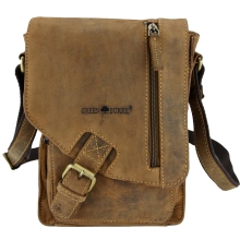 Greenburry Vintage 1712-25 Leder Messenger Schultertasche