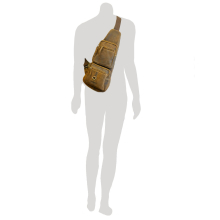 Greenburry Vintage 1613-25 Leder Schultertasche Body Bag