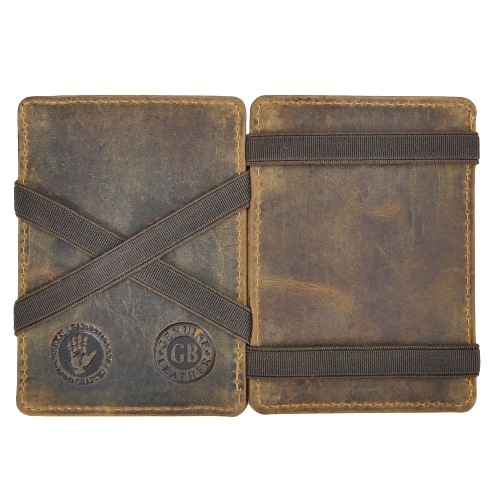 Greenburry Vintage 1608-25 Leder Magic Wallet Geldbeutel