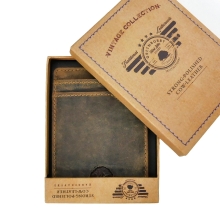 Greenburry Vintage 1608-25 Leder Magic Wallet Geldbeutel