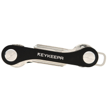Keykeepa Classic Key Organizer Schlüssel Manager Schwarz
