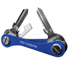 Keykeepa Classic Key Organizer Schlüssel Manager Blau