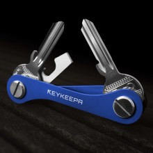 Keykeepa Classic Key Organizer Schlüssel Manager Blau