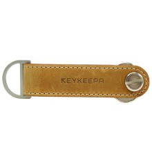 Keykeepa Loop Leder Key Organizer Schlüssel Manager Cappuccino
