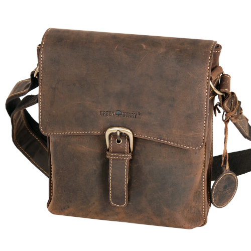 Greenburry Vintage 1749-25 Leder Messenger Schultertasche für Herren