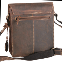 Greenburry Vintage 1749-25 Leder Messenger Schultertasche für Herren