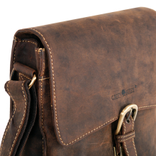 Greenburry Vintage 1749-25 Leder Messenger Schultertasche für Herren