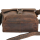 Greenburry Vintage 1749-25 Leder Messenger Schultertasche für Herren