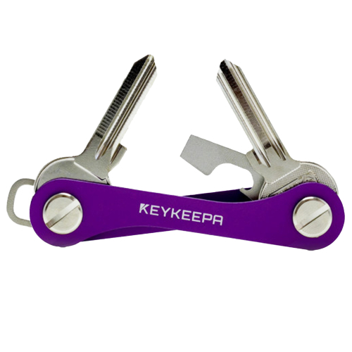Keykeepa Classic Key Organizer Schlüssel Manager Lila