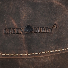 Greenburry Vintage 1727-25 Leder Messenger Schultertasche