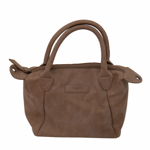 New Bags NB-6095 Schultertasche für Damen Taupe