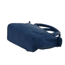 New Bags NB-6095 Schultertasche für Damen Jeansblau
