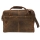 Greenburry Vintage 1742-A-25 Leder Weekender Reisetasche Sporttasche für Herren