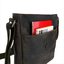 Greenburry Vintage Revival 1952-22 Leder Messenger Schultertasche