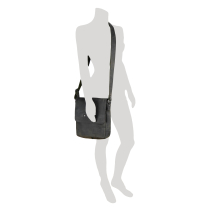 Greenburry Vintage Revival 1952-22 Leder Messenger Schultertasche