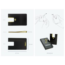 Ögon 3C Carbon Card Clip Kreditkartenhalter RFID-Safe