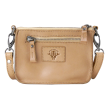 Greenburry Billy the Kid Nasty Cowboys Charlotte M494-11 Leder Clutch Schultertasche Sand