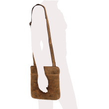 Greenburry Vintage 1649-25 Leder Schultertasche für Herren
