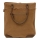 Sunsa Stunning Browns 51697 Vintage Schultertasche aus Canvas und Leder für Damen