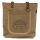 Sunsa One-Kind Handbags 51806 Vintage Shopper Schultertasche aus Canvas und Leder für Damen