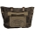 Sunsa Trendy 51856 Vintage Shopper Schultertasche aus Canvas und Leder für Damen