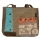 Sunsa Original 51903 Vintage Schultertasche aus Canvas und Leder für Damen