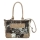 Sunsa Vintage 91054 Schultertasche aus Leder und Fell