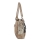 Sunsa Vintage 91054 Schultertasche aus Leder und Fell