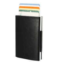 Ögon Cascade Wallet Kartenetui RFID-safe Schwarz