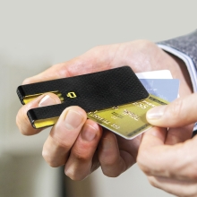 Ögon i3C Carbon Card Clip Kreditkartenhalter RFID-Safe
