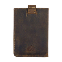 Greenburry Vintage 1614-25 Leder Kartenetui mit Money-Clip RFID-safe