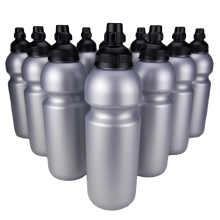 CO2 600 mlTrinkflasche Sportflasche aus HDPE schadstofffrei spülmaschinenfest