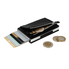 Ögon Cascade Zipper Wallet Kartenetui RFID-safe mit Münzfach