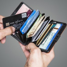 Ögon Big Stockholm Card Holder Kartenetui RFID-safe Weiß